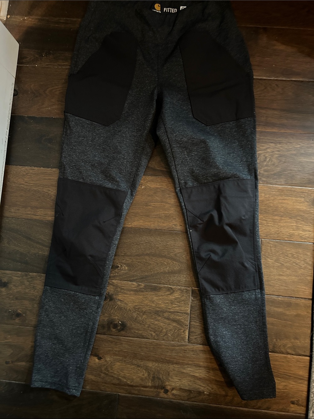 Carhartt Women's Charcoal Gray & Black Track Jogger Pants